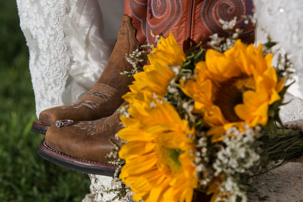 Wedding Boots Photo